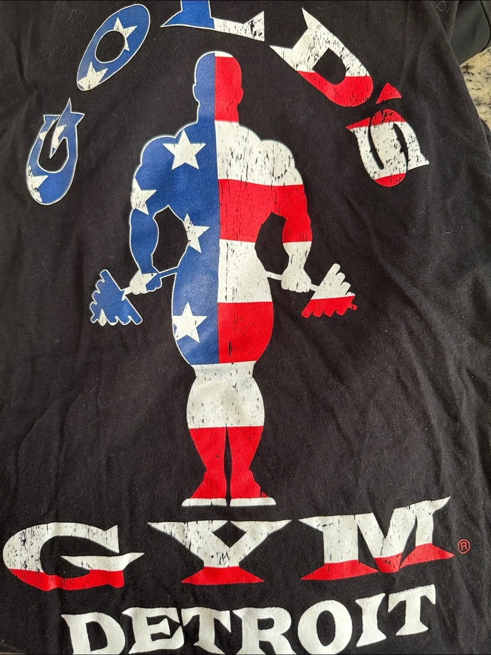 Golds Gym Detroit Tshirt 2XL